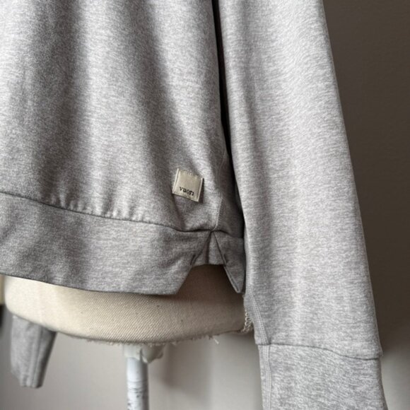 Vuori Halo Essential Hoodie Light Gray Size L - Picture 3 of 8